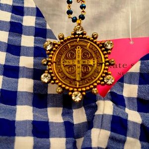 San Benito necklace by virgins saints & angels - just necklace.